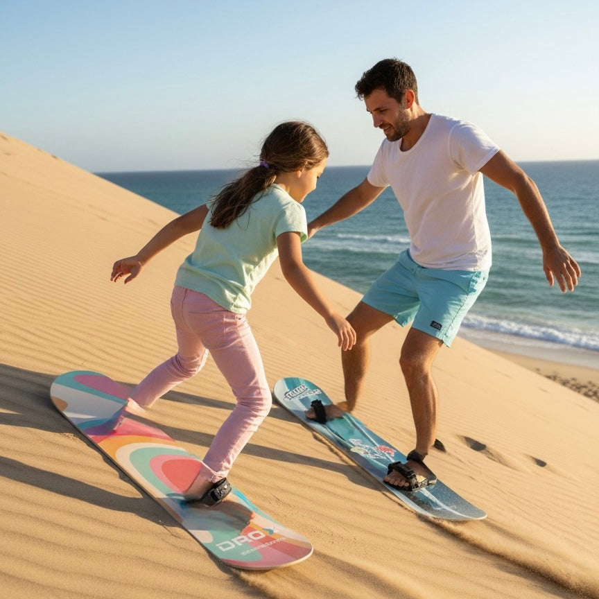 Tabla de Sandboard para arena