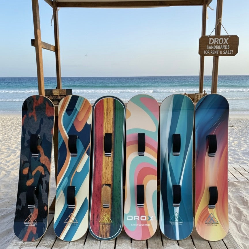 Tabla de Sandboard para arena