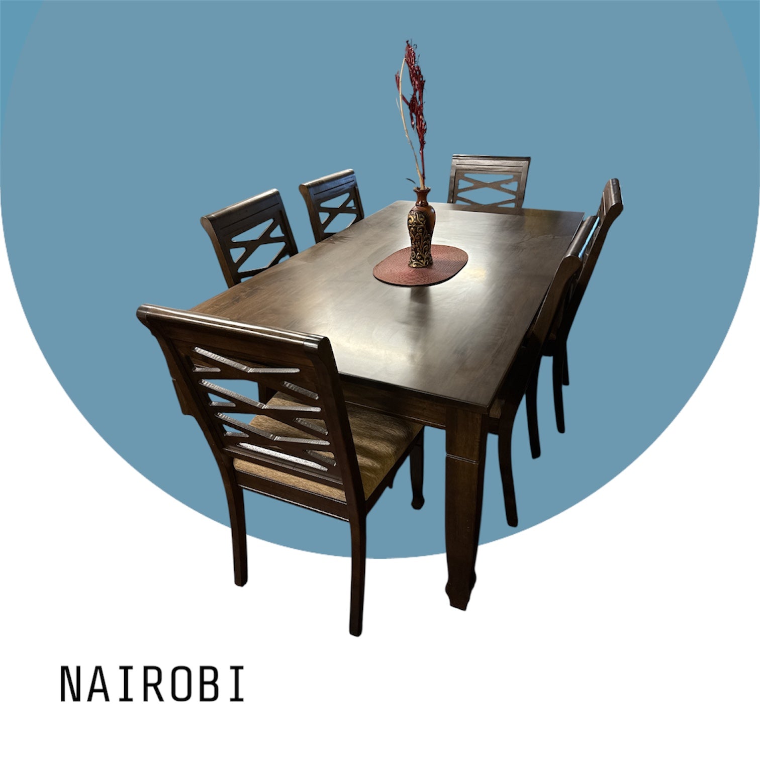 Juego de comedor NAIROBI (Stock)