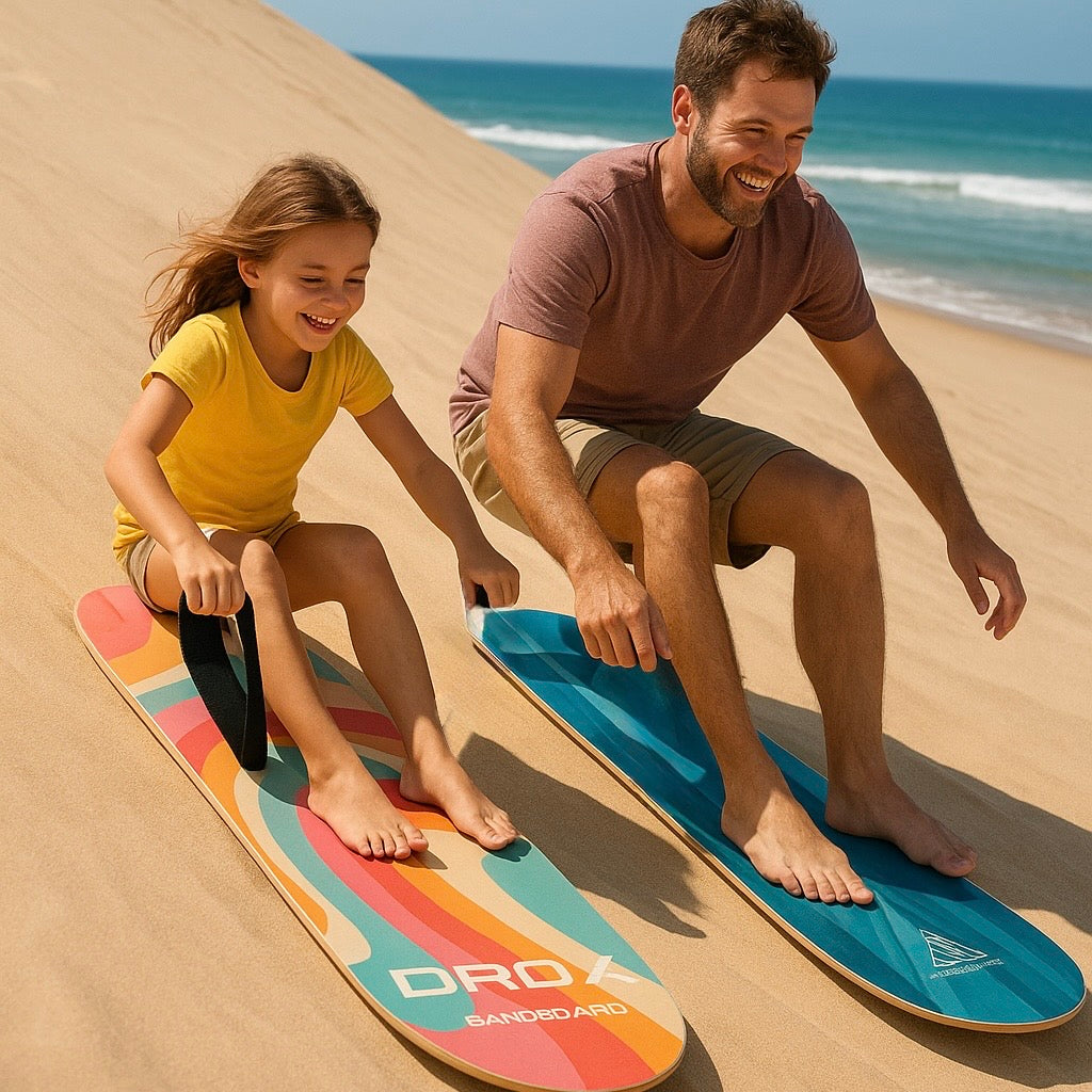 Tabla de Sandboard para arena