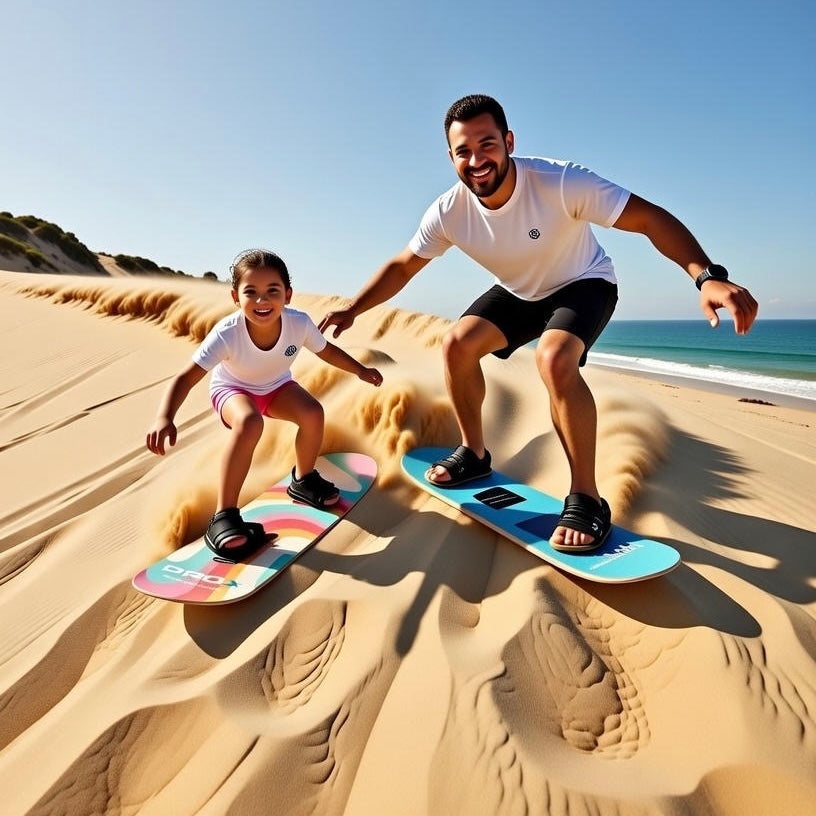 Tabla de Sandboard para arena