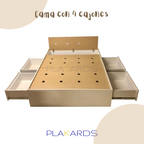 Cama con Cajones