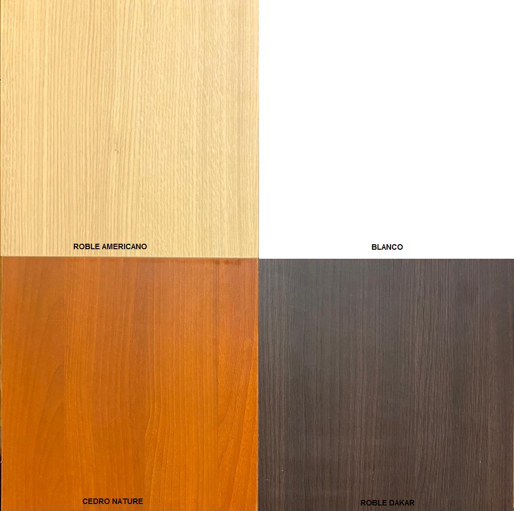Placard 140 x 240 x 55 Melaminico
