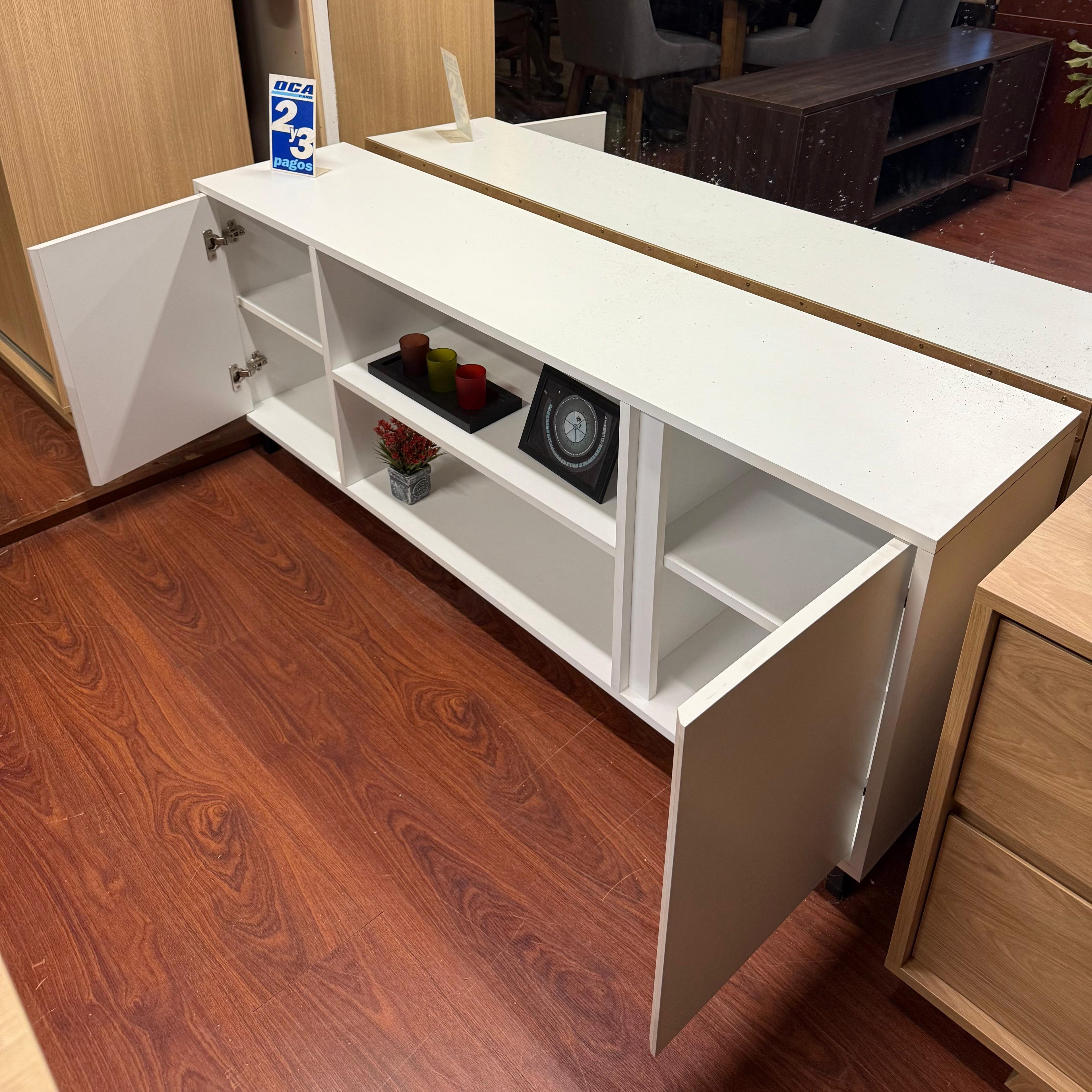 Rack de Television Blanco (Stock)